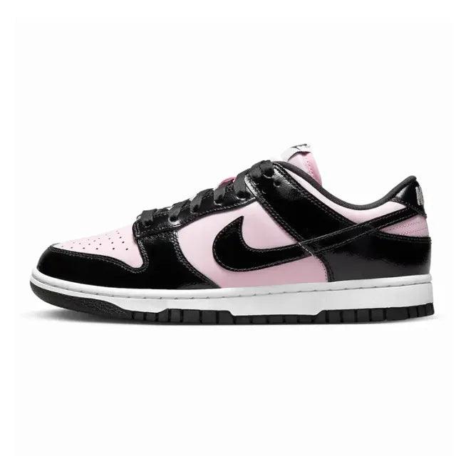 Nike Dunk Low Black Patent Pink