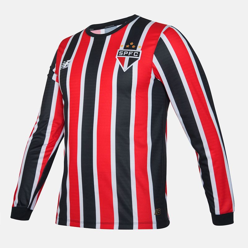 Camisa São Paulo Manga Longa Away 24/25 Torcedor New Balance Masculina