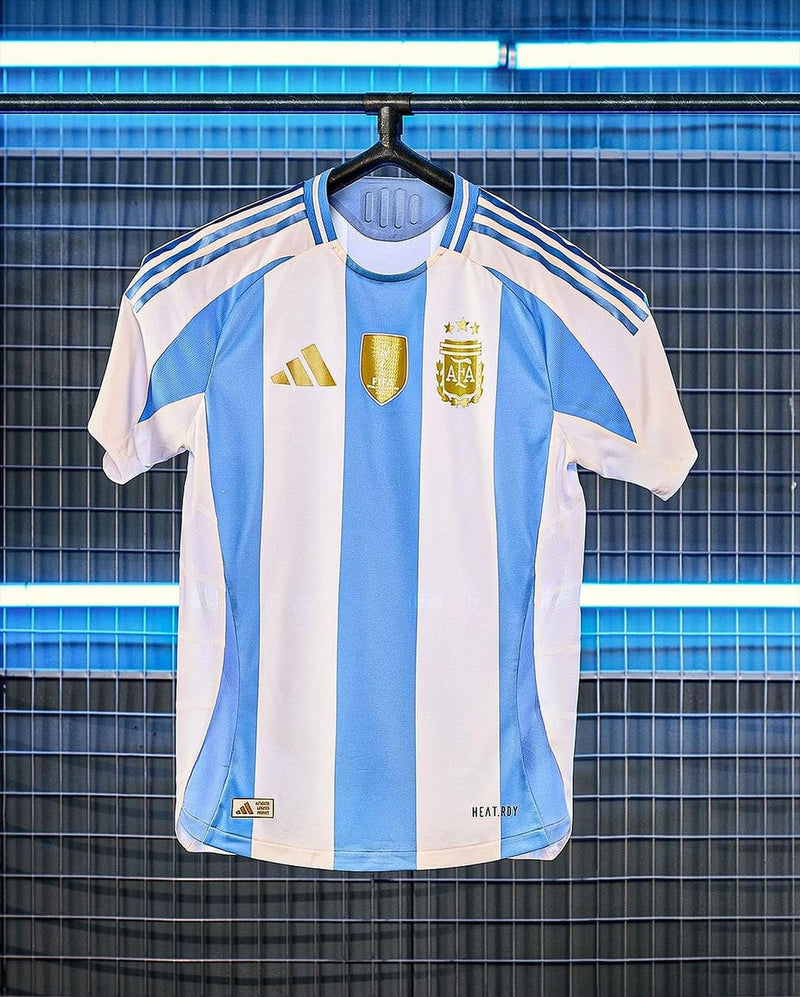 Camisa Argentina Adidas Home Masculina Torcedor 24/25