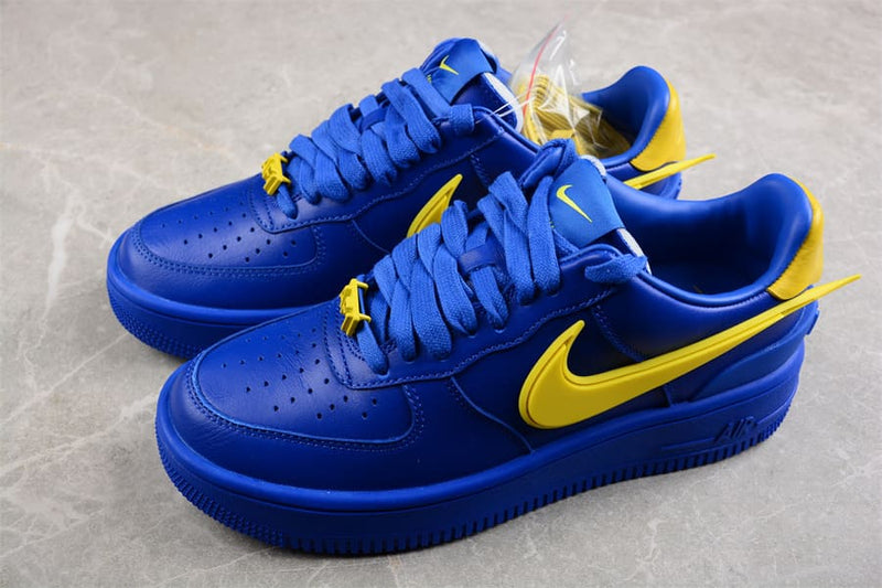 Ambush x Nike Air Force 1 Low Game Royal and Vivid Sulphur