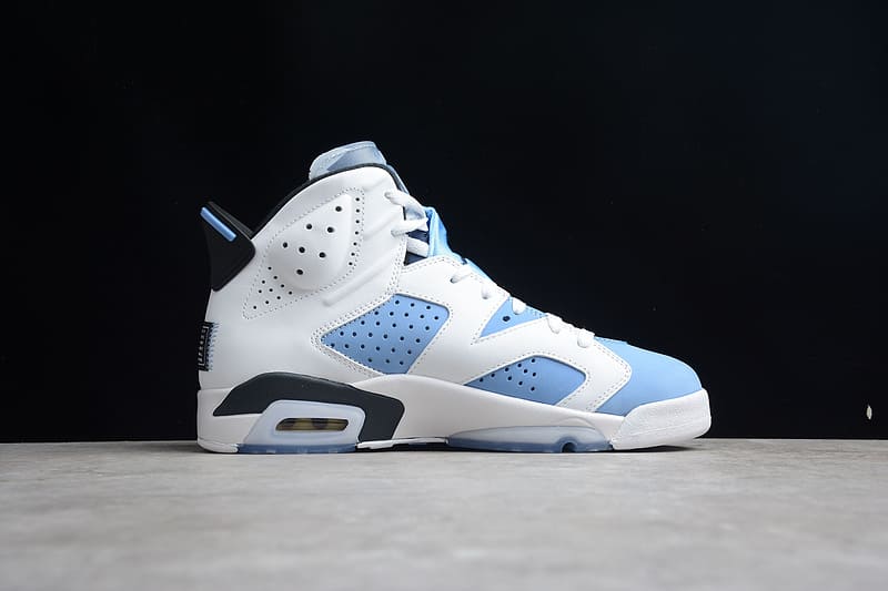 Air Jordan 6 Retro UNC White