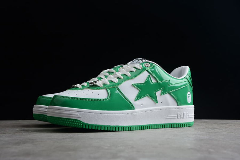 A Bathing Ape Bape Sta Low Green