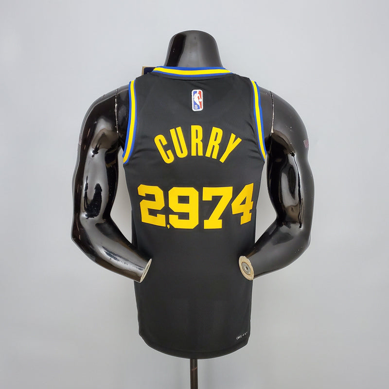 Camisa NBA Golden State Warriors #30 Curry - #2974 Black