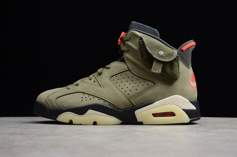 Air Jordan 6 Retro Travis Scott "Olive"