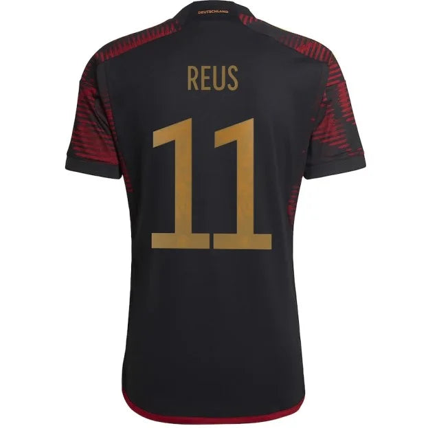 Camisa Alemanha II Reserva 23/24 - Adidas Torcedor Masculina - Personalizada REUS n°11