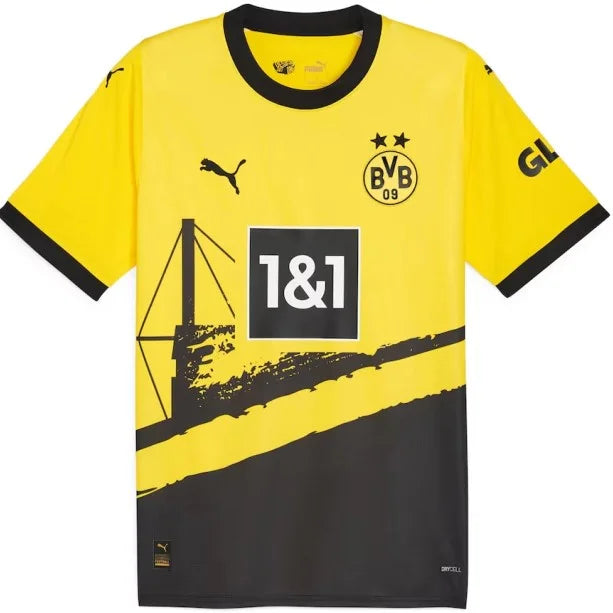 Camisa Borussia Dortmund 23/24 - Puma Torcedor Masculina