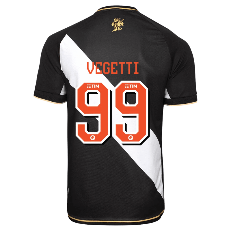 Camisa Vasco da Gama I Titular  23/24 - Kappa Torcedor Masculina - Personalizada VEGETTI N°99