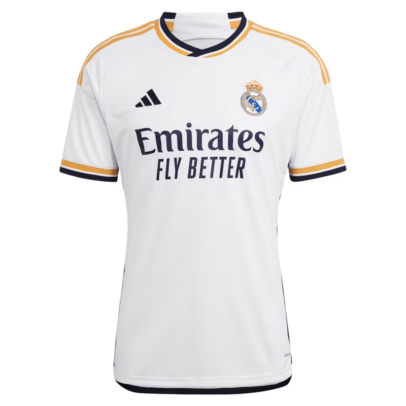 Camisa Real Madrid Titular 23/24 - Personalizada BELLINGHAM  Nº 5 - Adidas Torcedor Masculina