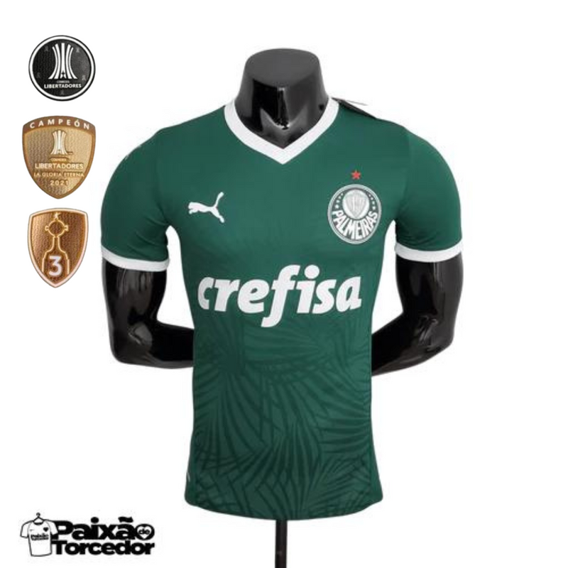 Camisa Palmeiras I 21/22 - Puma Versão Jogador Masculina com PATCHS LIBERTADORES