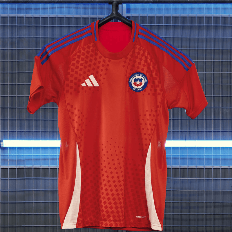 Camisa Chile Titular 24/25 - Adidas Torcedor Masculina