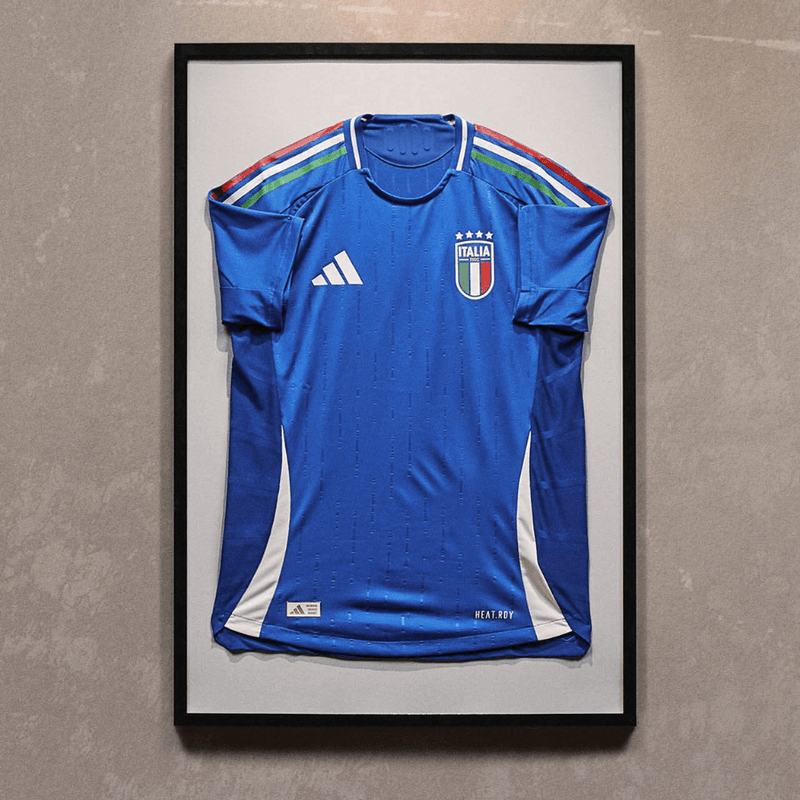 Camisa Italia Titular 24/25 - Adidas Torcedor Masculina