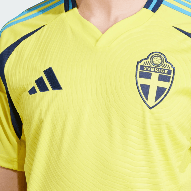 Camisa Suécia Titular 24/25 - Adidas Torcedor Masculina