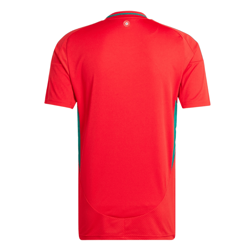 Camisa País de Gales Titular 24/25 - Adidas Torcedor Masculina