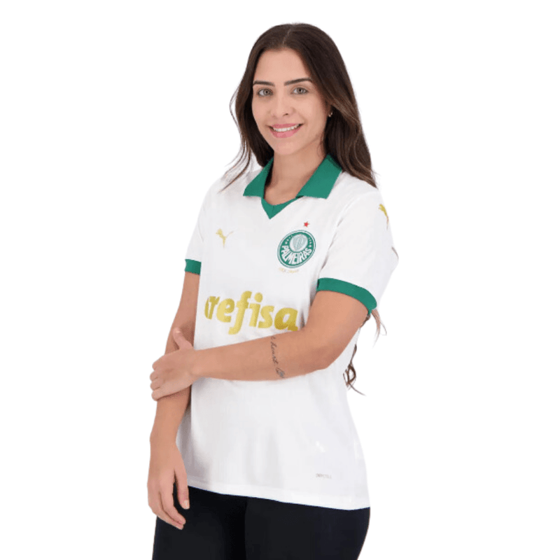 Camisa Palmeiras Reserva 24/25 - Puma Torcedor Feminina