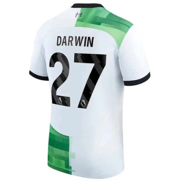 Camisa Liverpool II Reserva 23/24 - Nike Torcedor Masculina - Personalizada DARWIN N° 27