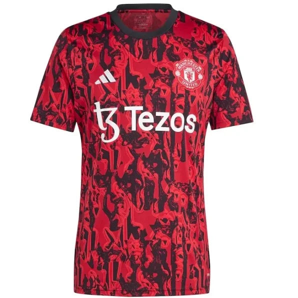 Camisa Manchester United Treino 23/24 - Adidas Torcedor Masculina - Vermelho