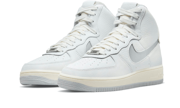 Nike Air Force 1 High Sculpt White Silver