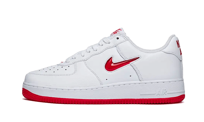 Nike Air Force 1 Low '07 Retro Color of the Month Jewel Swoosh University Red