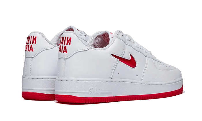 Nike Air Force 1 Low '07 Retro Color of the Month Jewel Swoosh University Red