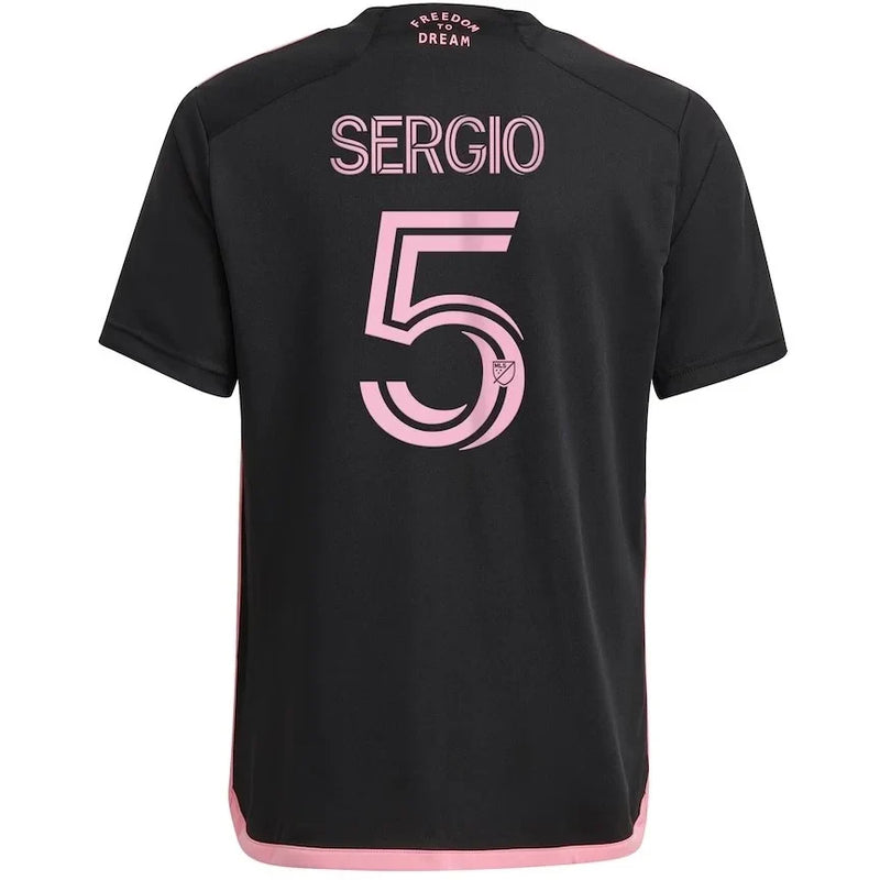 Camisa Messi Inter Miami CF Home 23/24 - Adidas Torcedor Masculina - Personalizada SERGIO N°5