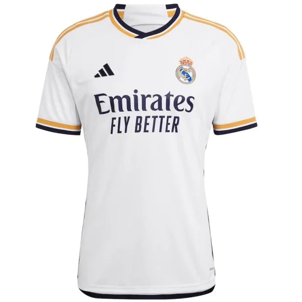 Camisa Real Madrid Titular 23/24 - Personalizada RODRYGO Nº 11 - Adidas Torcedor Masculina