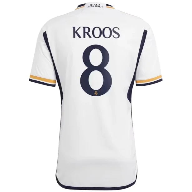 Camisa Real Madrid Titular  23/24 - Adidas Torcedor Masculina - Personalizada  KROSS Nº8