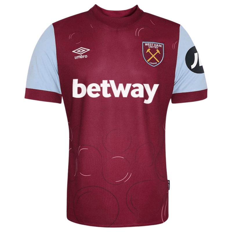 Camisa WestHam I Titular 23/24 - Umbro Torcedor Masculina