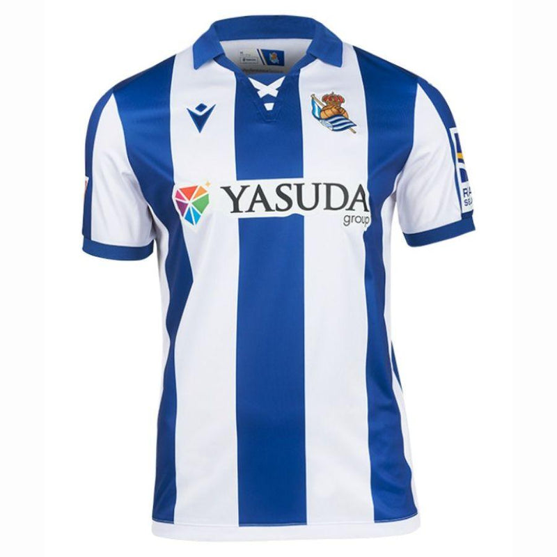 Camisa Real Sociedad Titular 24/25 -  Macron Torcedor Masculina