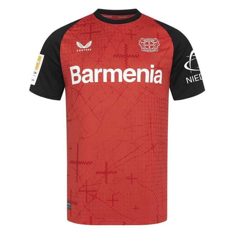 Camisa Bayer Leverkusen Titular 24/25 - Castore Torcedor Masculina