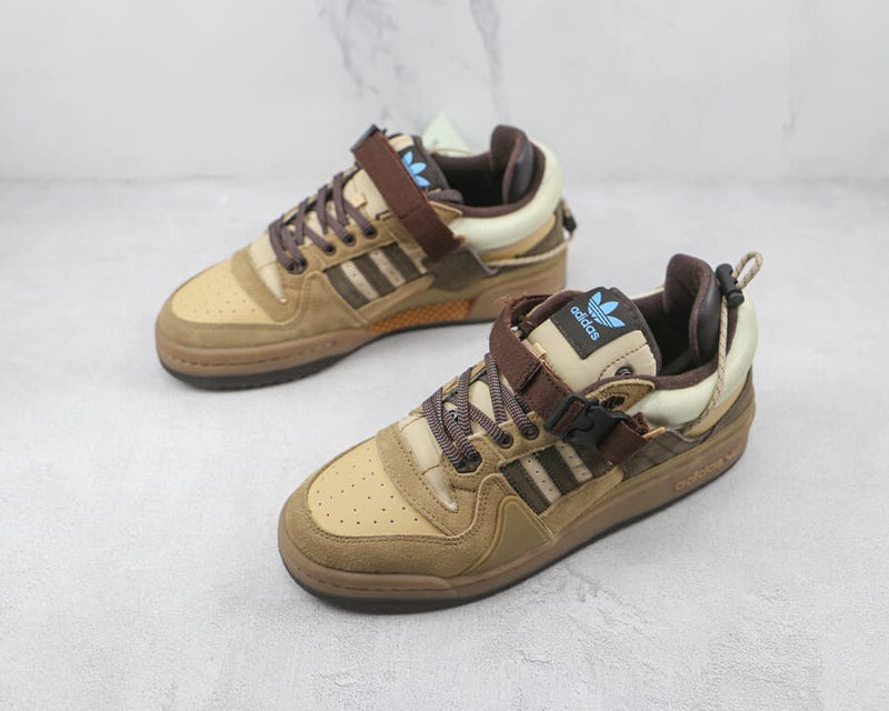 Bad Bunny x Adidas Forum Buckle Low Café