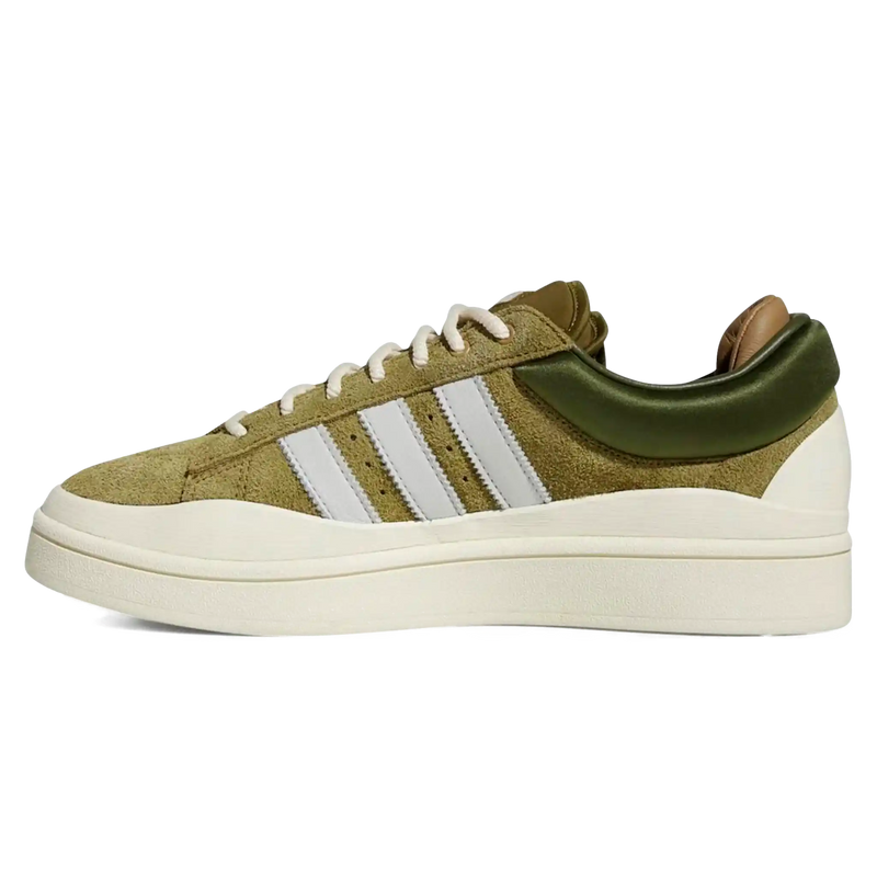 Tênis Adidas Campus x Bad Bunny "Wild Moss" Verde