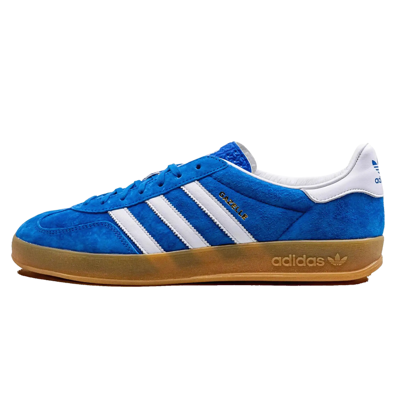 Tênis Adidas Gazelle Indoor Feminino "Blue Bird" Azul