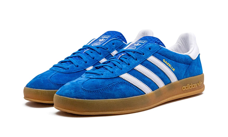 Tênis Adidas Gazelle Indoor Feminino "Blue Bird" Azul