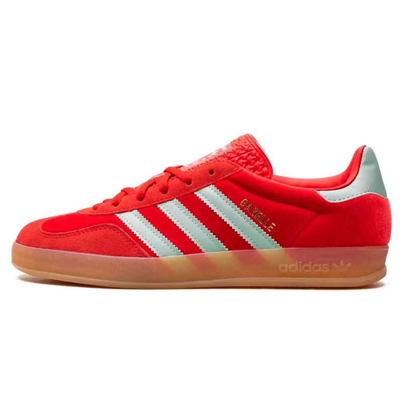 Tênis Adidas Gazelle Indoor "Velvet Pack Better Scarlet"  Vermelho