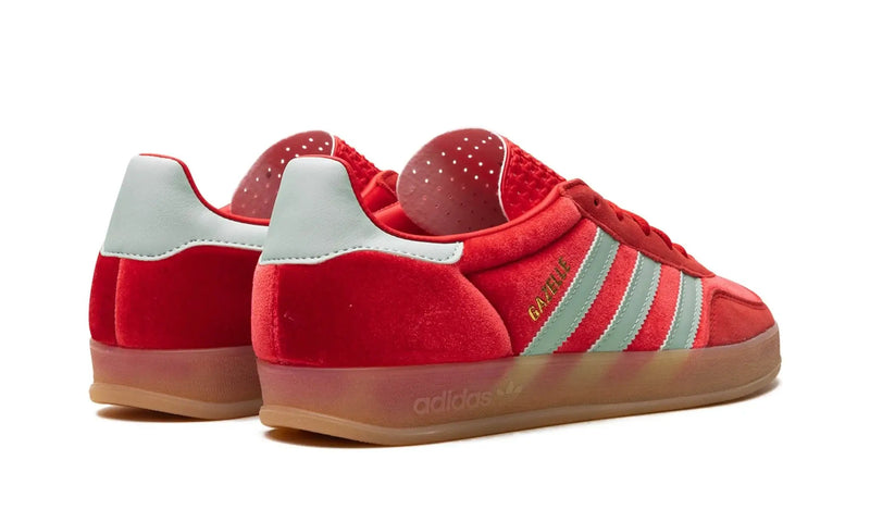 Tênis Adidas Gazelle Indoor "Velvet Pack Better Scarlet"  Vermelho