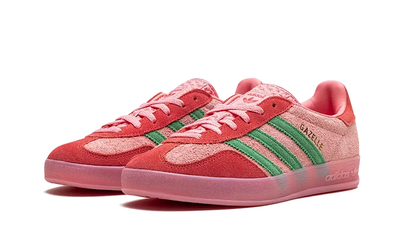 Adidas Gazelle Indoor Semi Pink Spark Preloved Scarlet