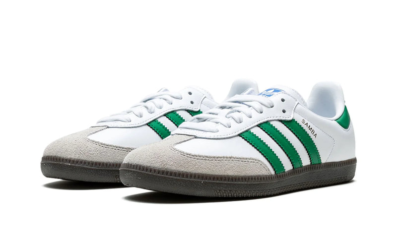 Tênis Adidas Samba OG Feminino "Green" Branco / Verde