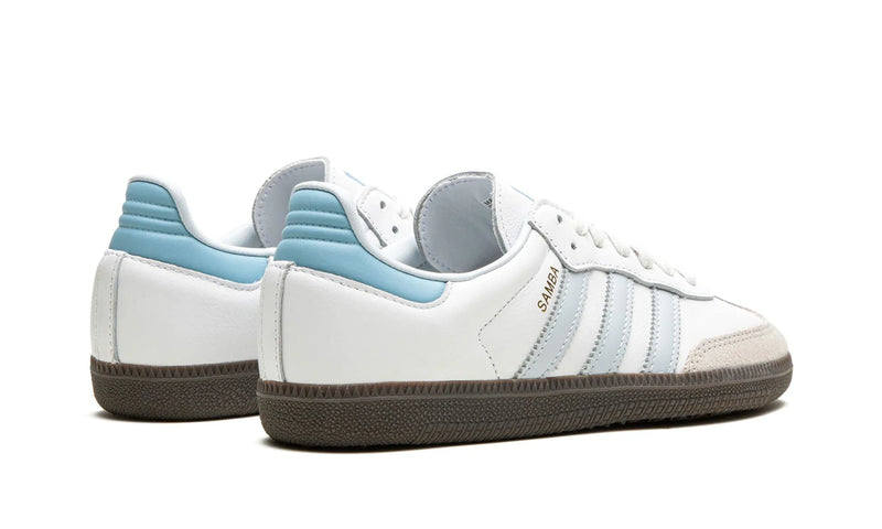 Tênis Adidas Samba OG Feminino "Halo Blue" Azul