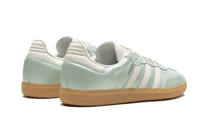 Tênis Adidas Samba OG Feminino "Cyber Mettalic" Azul