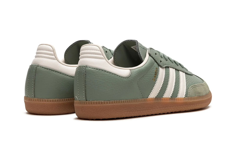 Tênis Adidas Samba OG Feminino "Green White" Verde