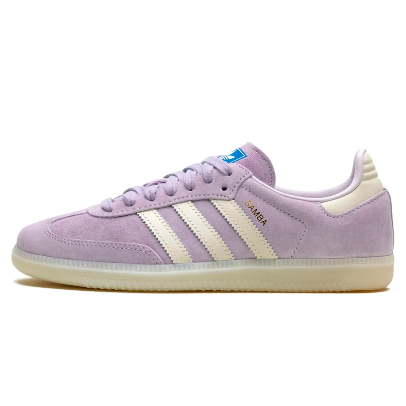 Tênis Adidas Samba OG Feminino "Silver Dawn" Roxo