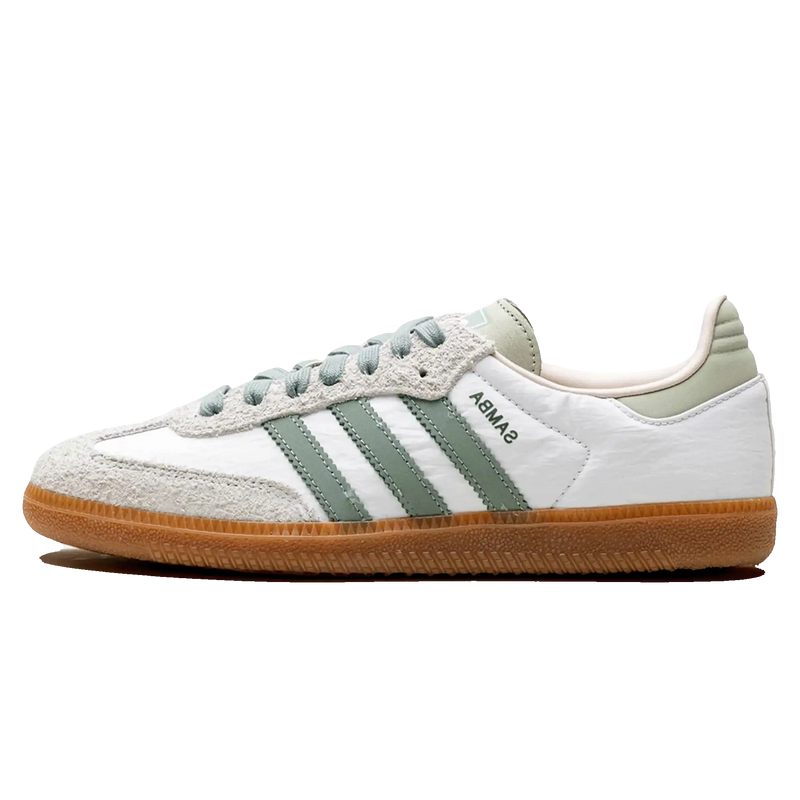 Tênis Adidas Samba OG Feminino "Silver Green" Verde