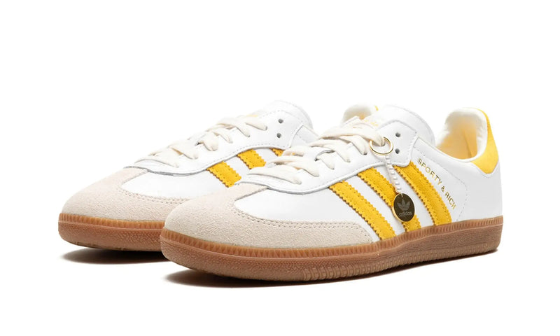 Tênis Adidas Samba OG x Sporty & Rich "Bold Gold" Amarelo