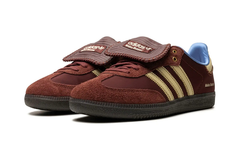 Tênis Adidas Samba x Wales Bonner Nylon "Fox Brown" Bordô