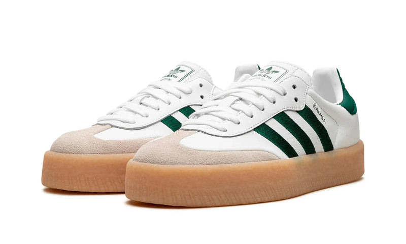 Tênis Adidas Sambae Feminino "White Green" Branco / Verde