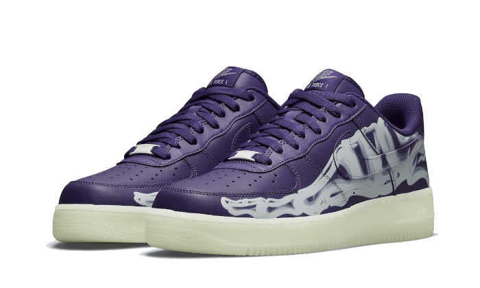 Nike Air Force 1 Low Purple Skeleton Halloween (2021)