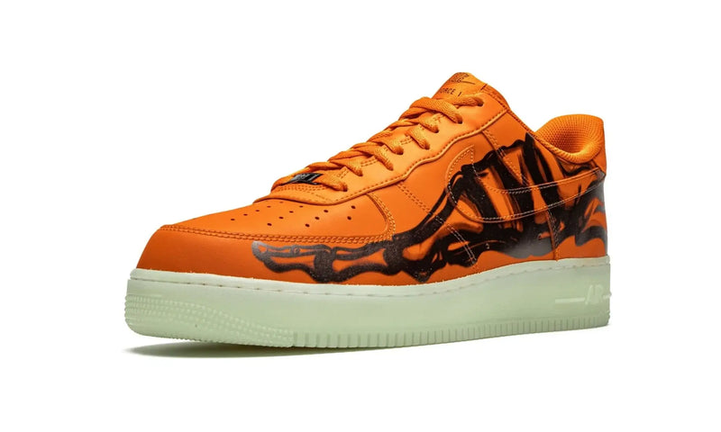 Tênis Air Force 1 "Orange Skeleton" Laranja