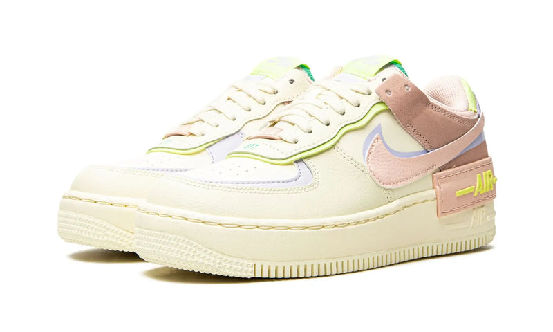 Tênis Air Force 1 Shadow Feminino "Cashmere" Creme / Rosa