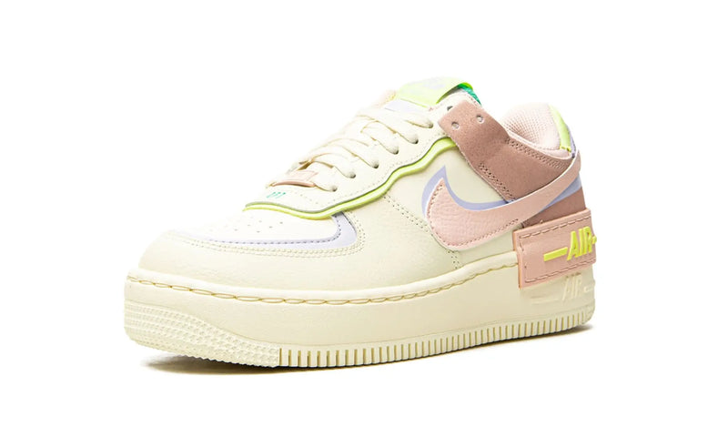 Tênis Air Force 1 Shadow Feminino "Cashmere" Creme / Rosa