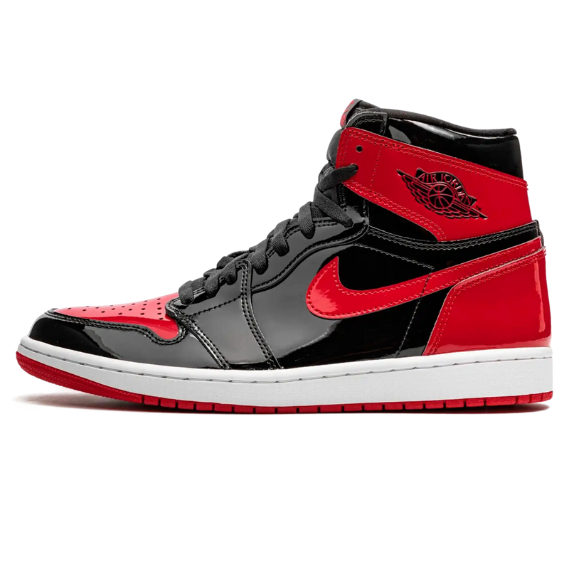 Tênis Air Jordan 1 High "Patent Bred" Vermelho / Preto